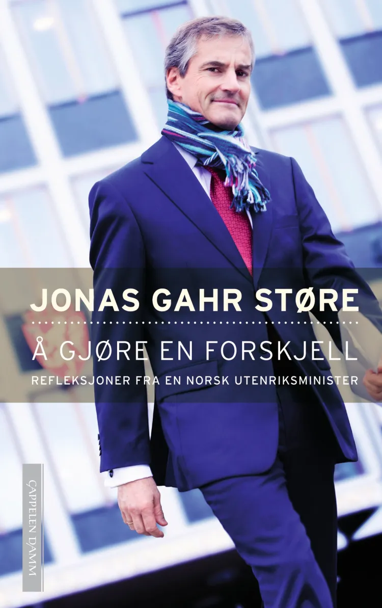 Omslag Å gjøre en forskjell av Jonas Gahr Støre (Heftet)