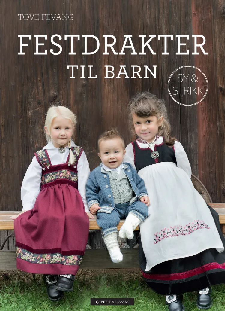 Omslag Festdrakter til barn av Tove Fevang (Innbundet)
