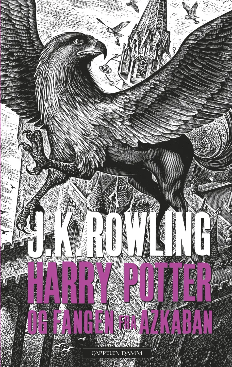 Omslag Harry Potter og fangen fra Azkaban av J.K. Rowling (Innbundet)
