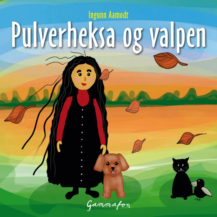 Omslag Pulverheksa og valpen av Ingunn Aamodt (Lydbok)