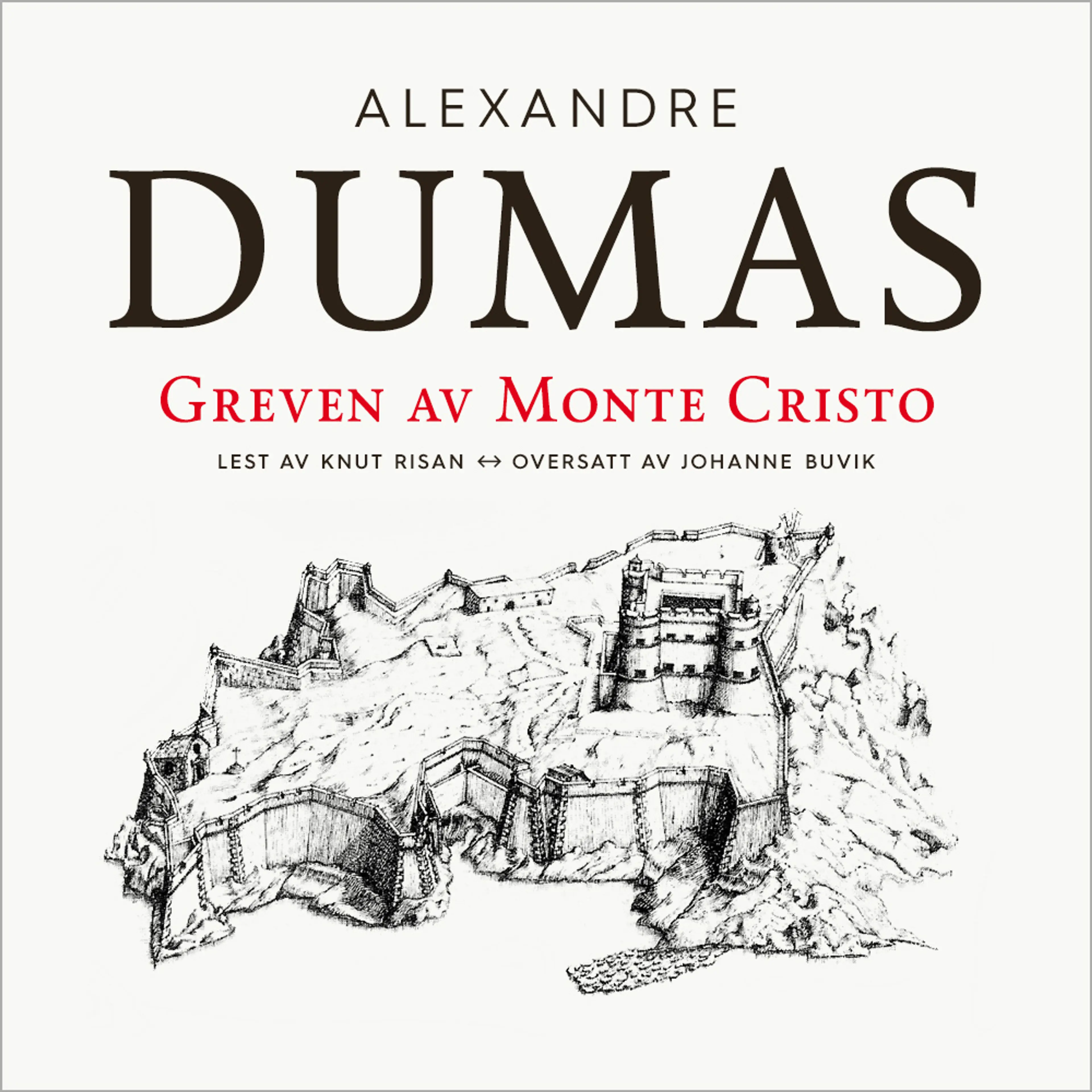 Omslag Greven av Monte Cristo av Alexandre Dumas d.e. (Lydbok)