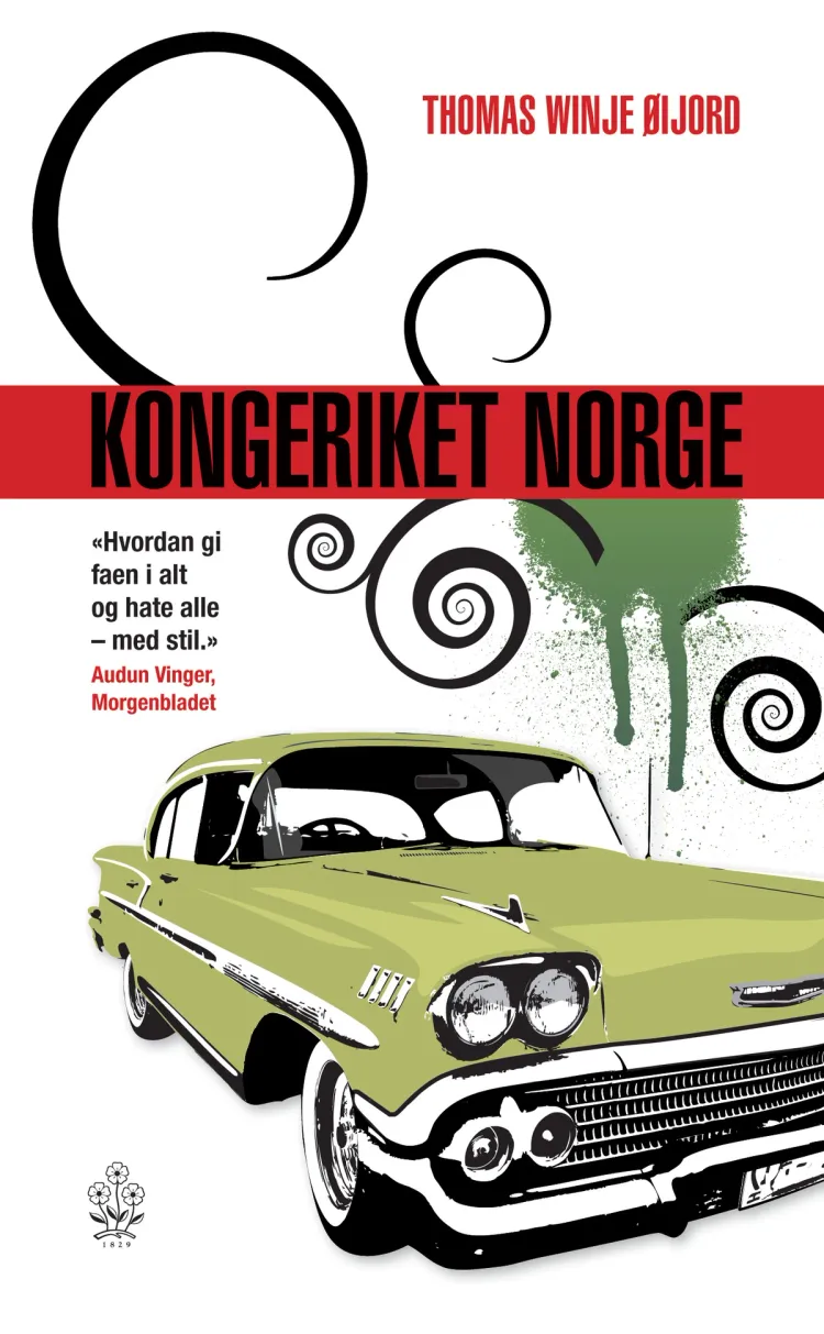 Omslag Kongeriket Norge av Thomas Winje Øijord (Heftet)