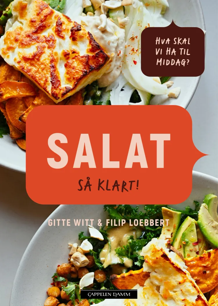 Omslag Salat av Gitte Witt (Innbundet)