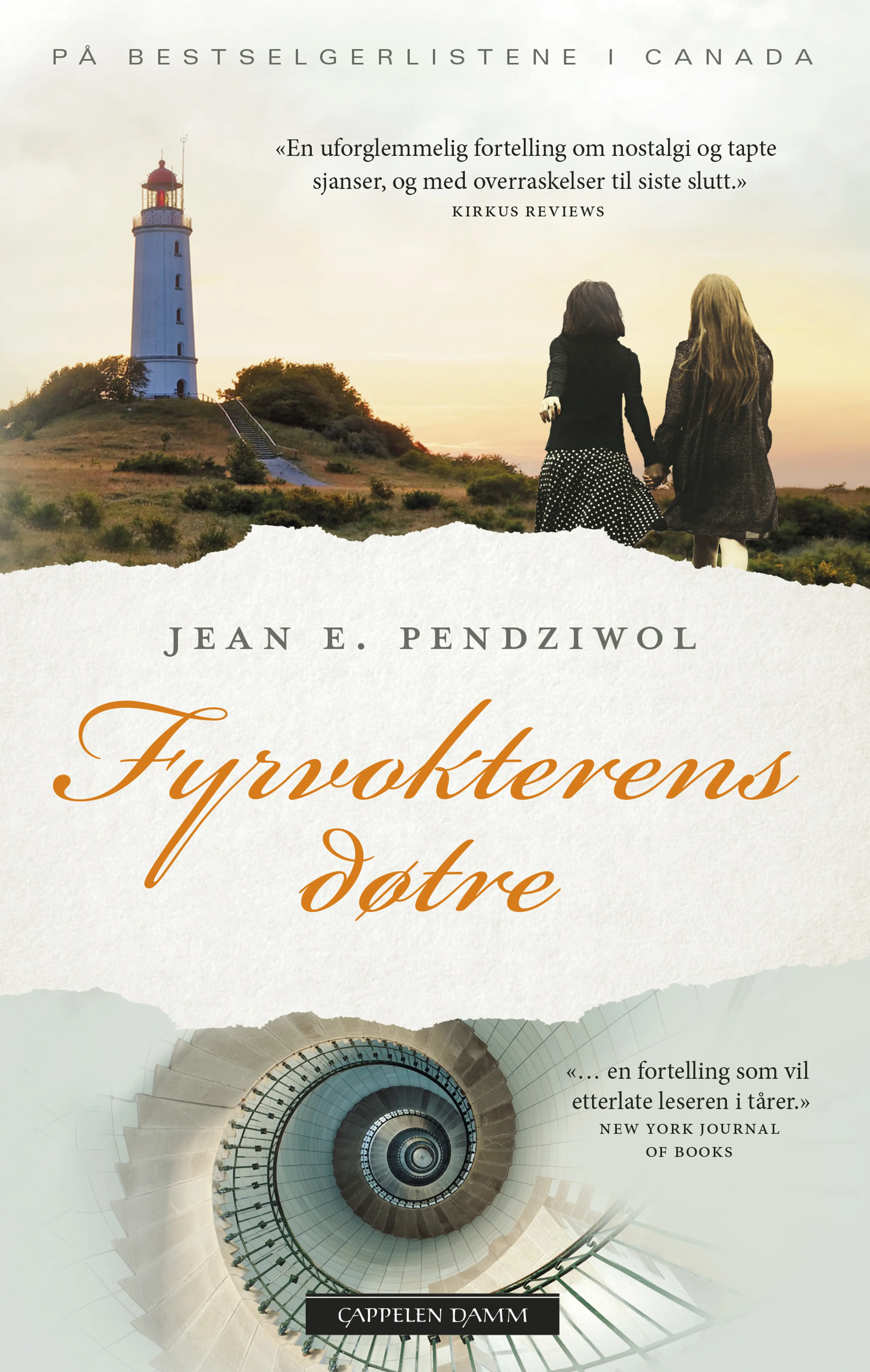 Omslag Fyrvokterens døtre av Jean E. Pendziwol (Innbundet)