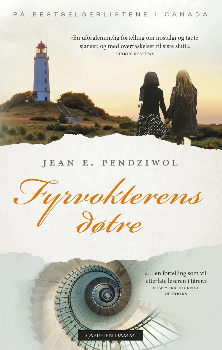 Omslag Fyrvokterens døtre av Jean E. Pendziwol (Innbundet)