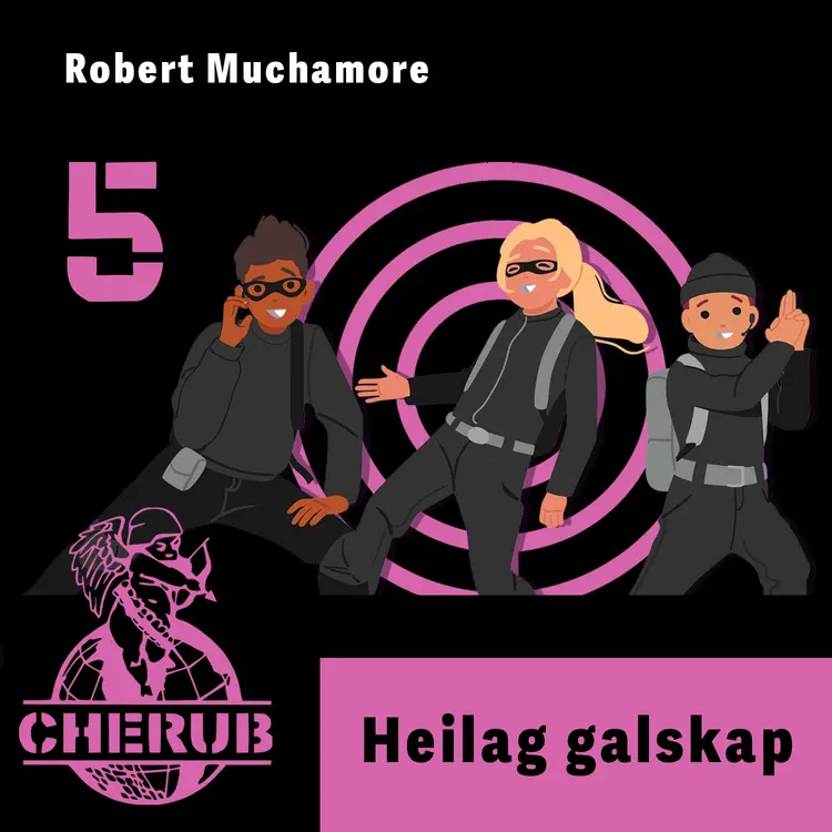 Omslag Heilag galskap av Robert Muchamore (Lydbok)