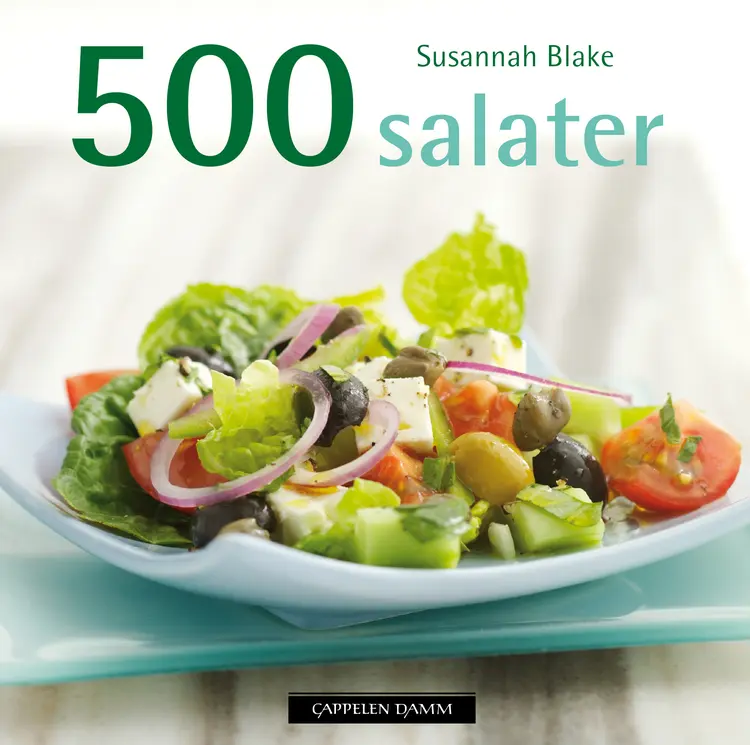 Omslag 500 salater av Susannah Blake (Innbundet)