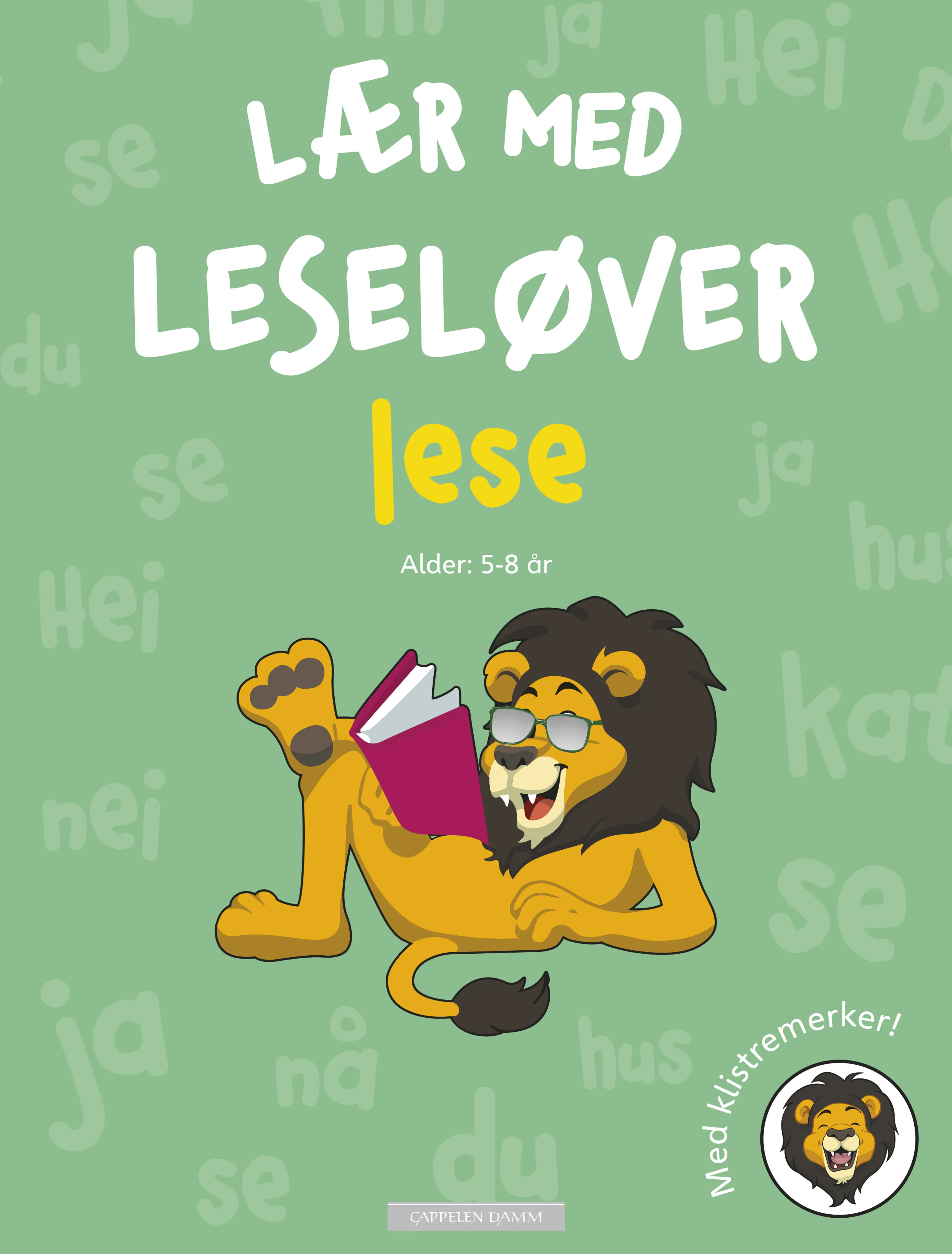Omslag Lær med leseløver - lese (Heftet)