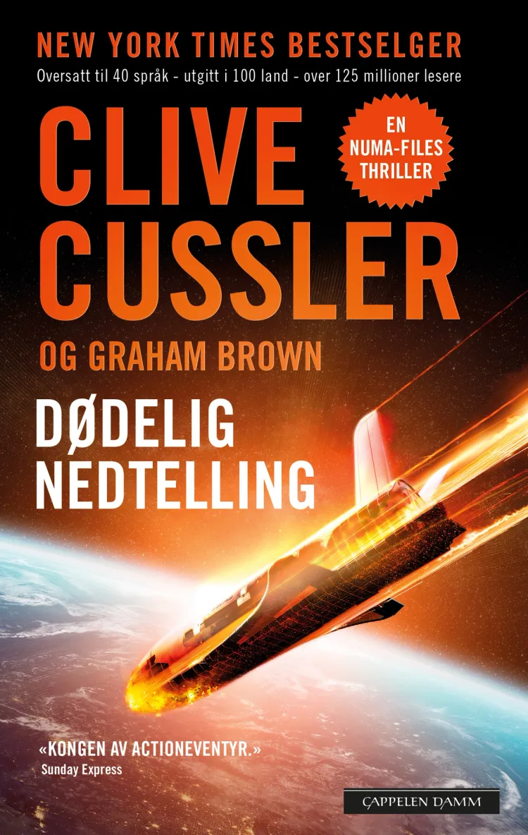 Omslag Dødelig nedtelling av Clive Cussler og Gordon Brown (Ebok)