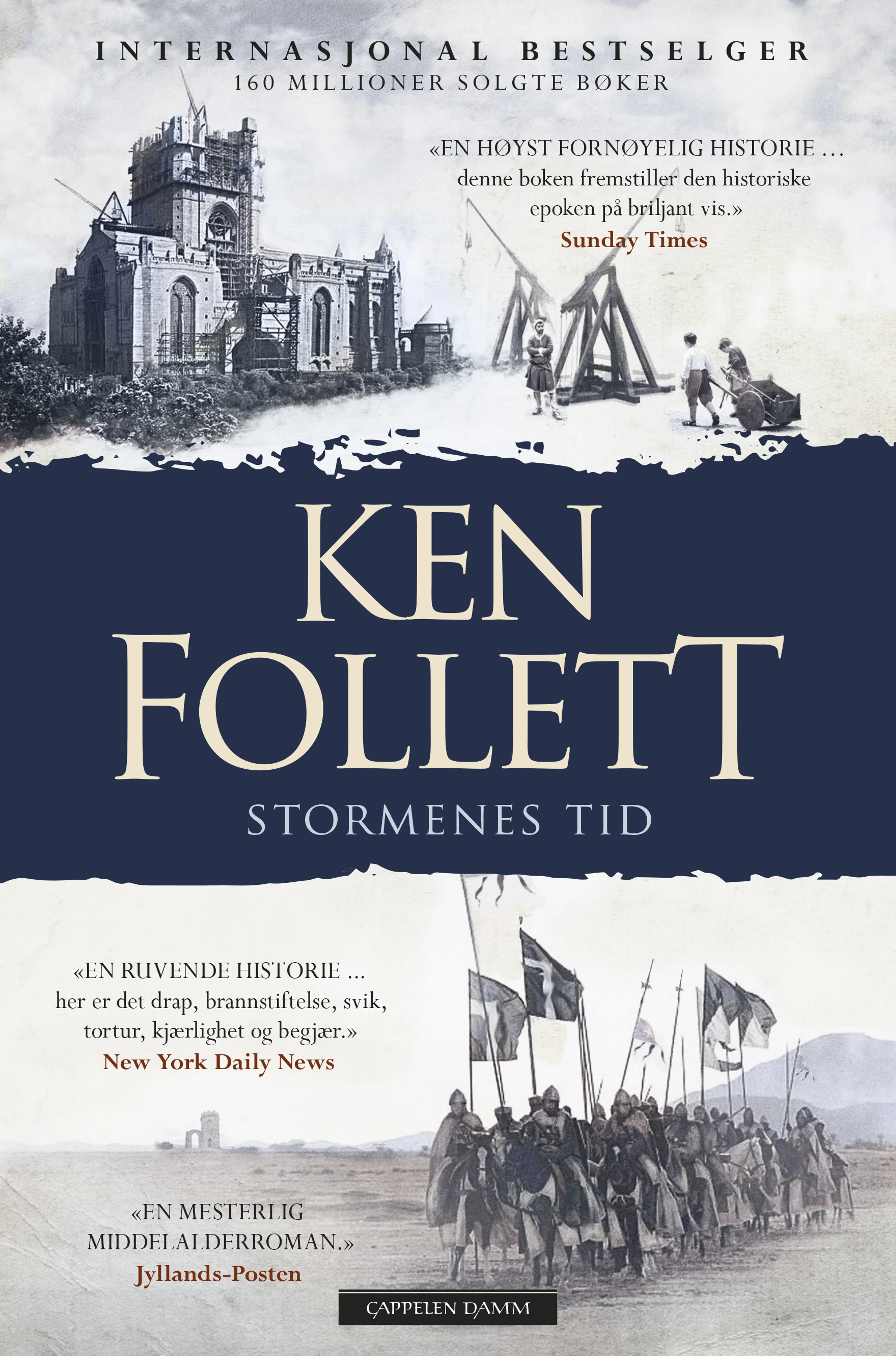 Omslag Stormenes tid av Ken Follett (Heftet)