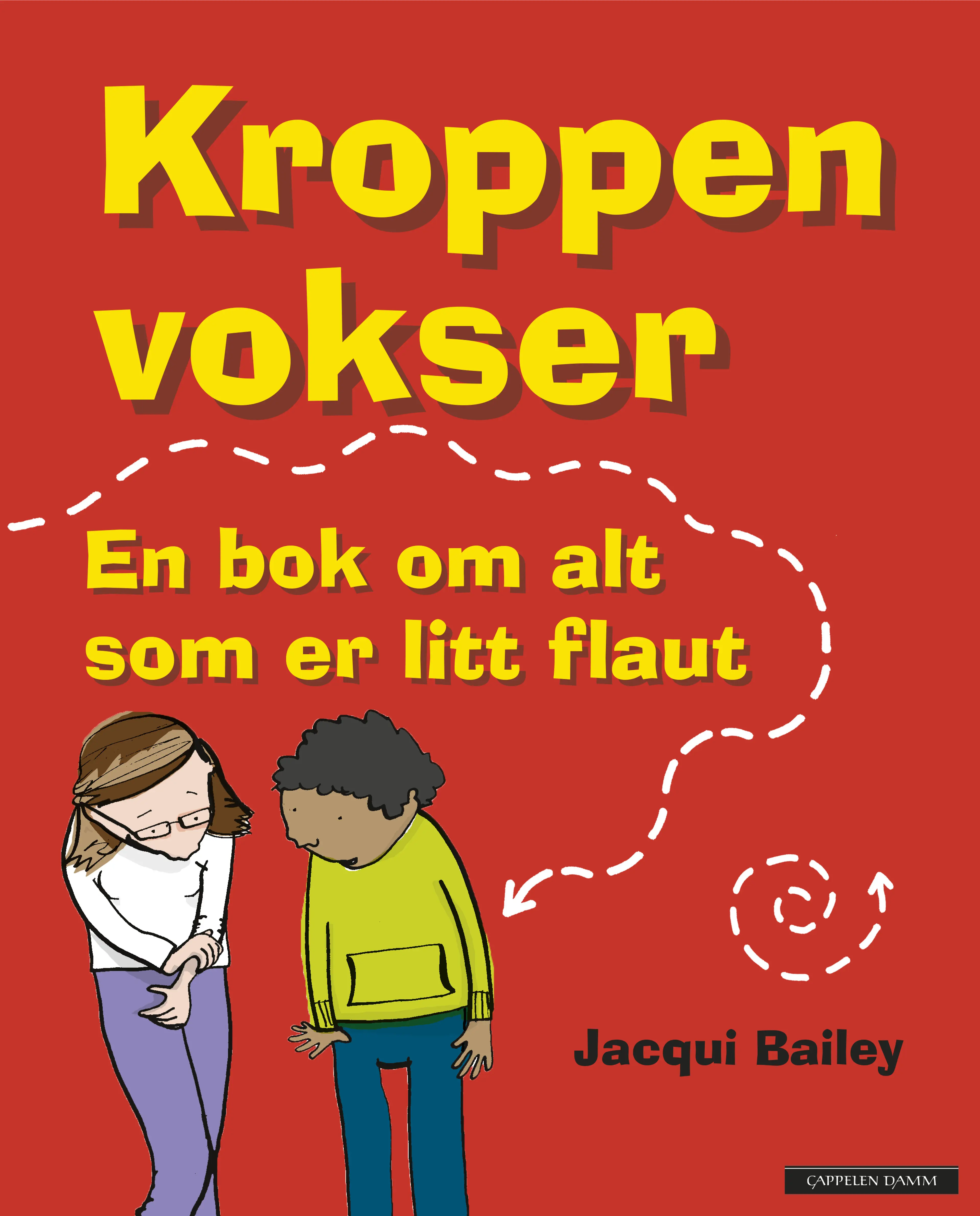 Omslag Kroppen vokser av Jacqui Bailey (Innbundet)