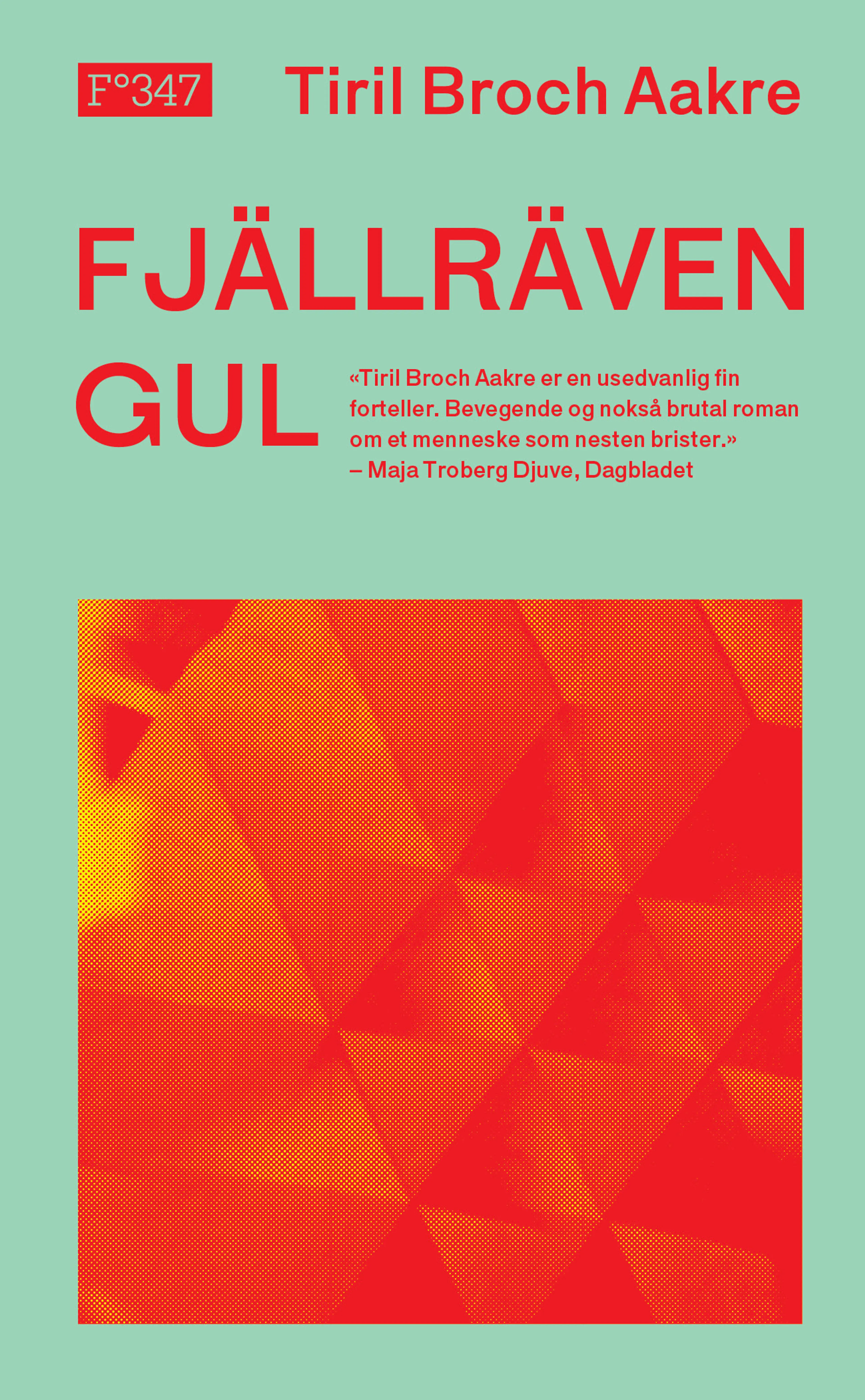Omslag Fjällräven gul av Tiril Broch Aakre (Heftet)