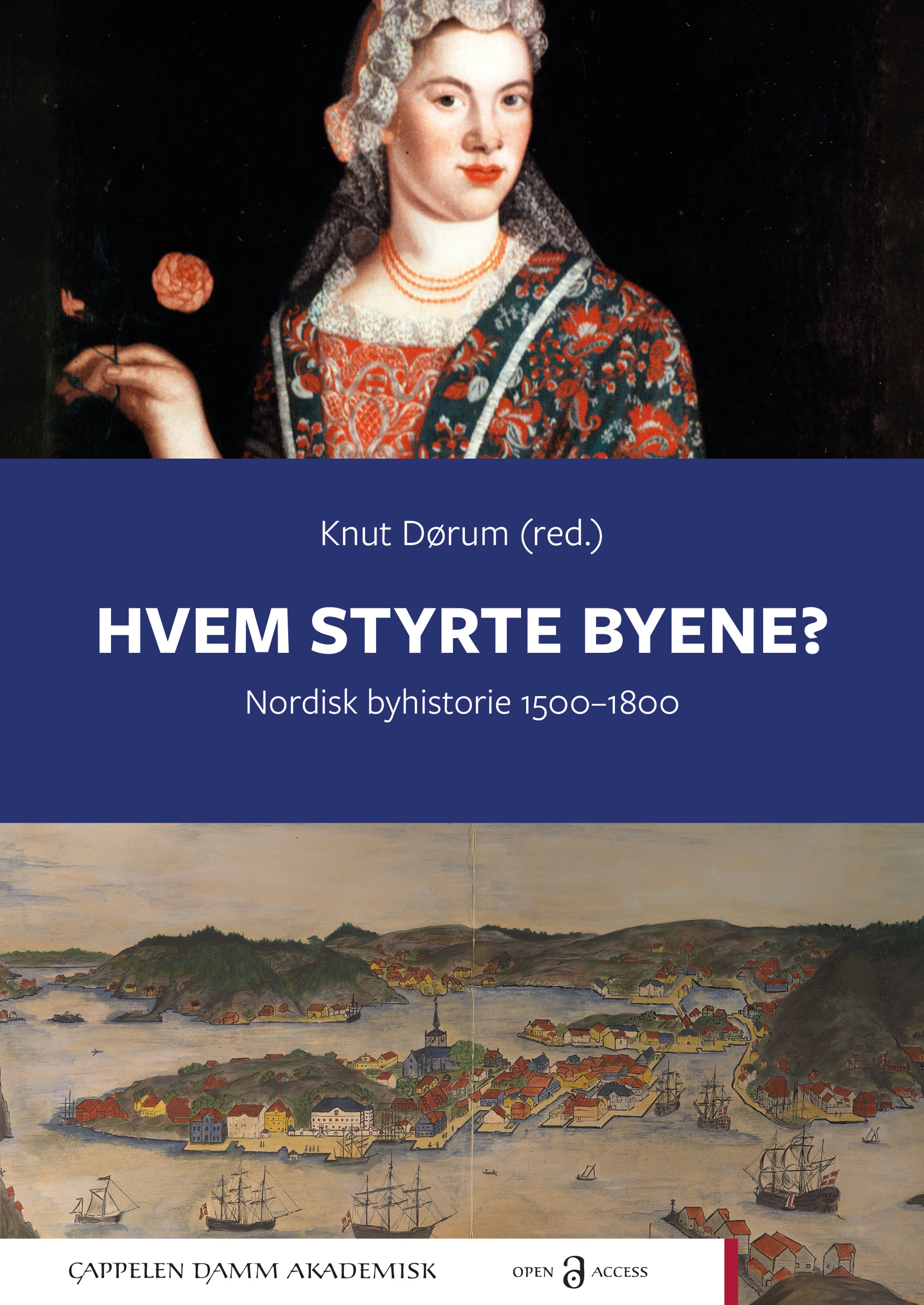 Omslag Hvem styrte byene? av Knut Dørum (red.) (Heftet)