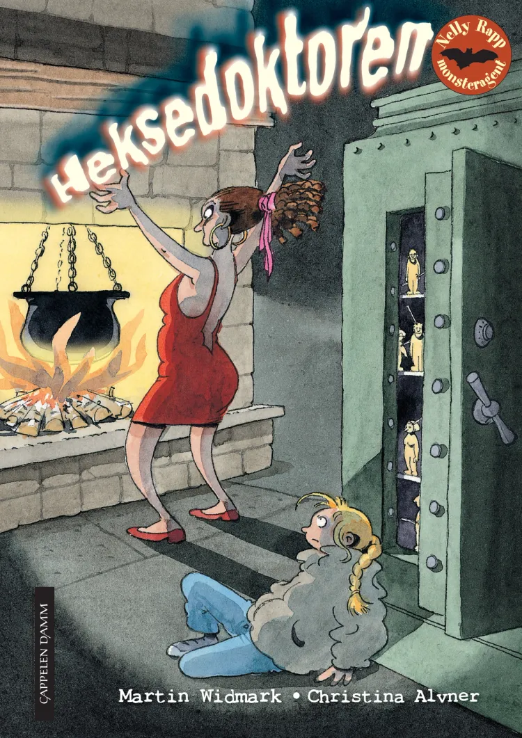 Omslag Nelly Rapp - Heksedoktoren av Martin Widmark (Innbundet)