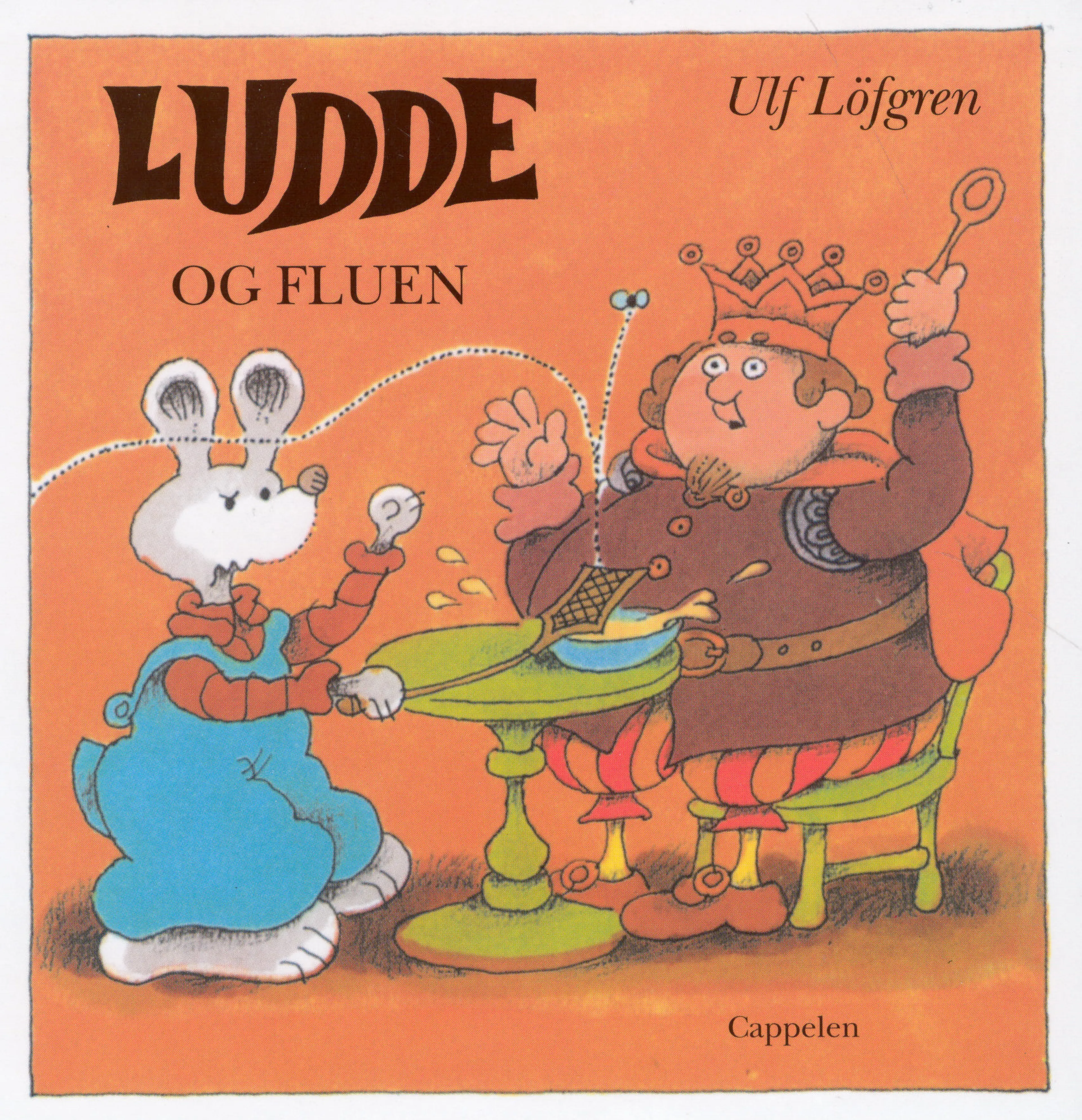 Omslag Ludde og fluen av Ulf Löfgren (Innbundet)