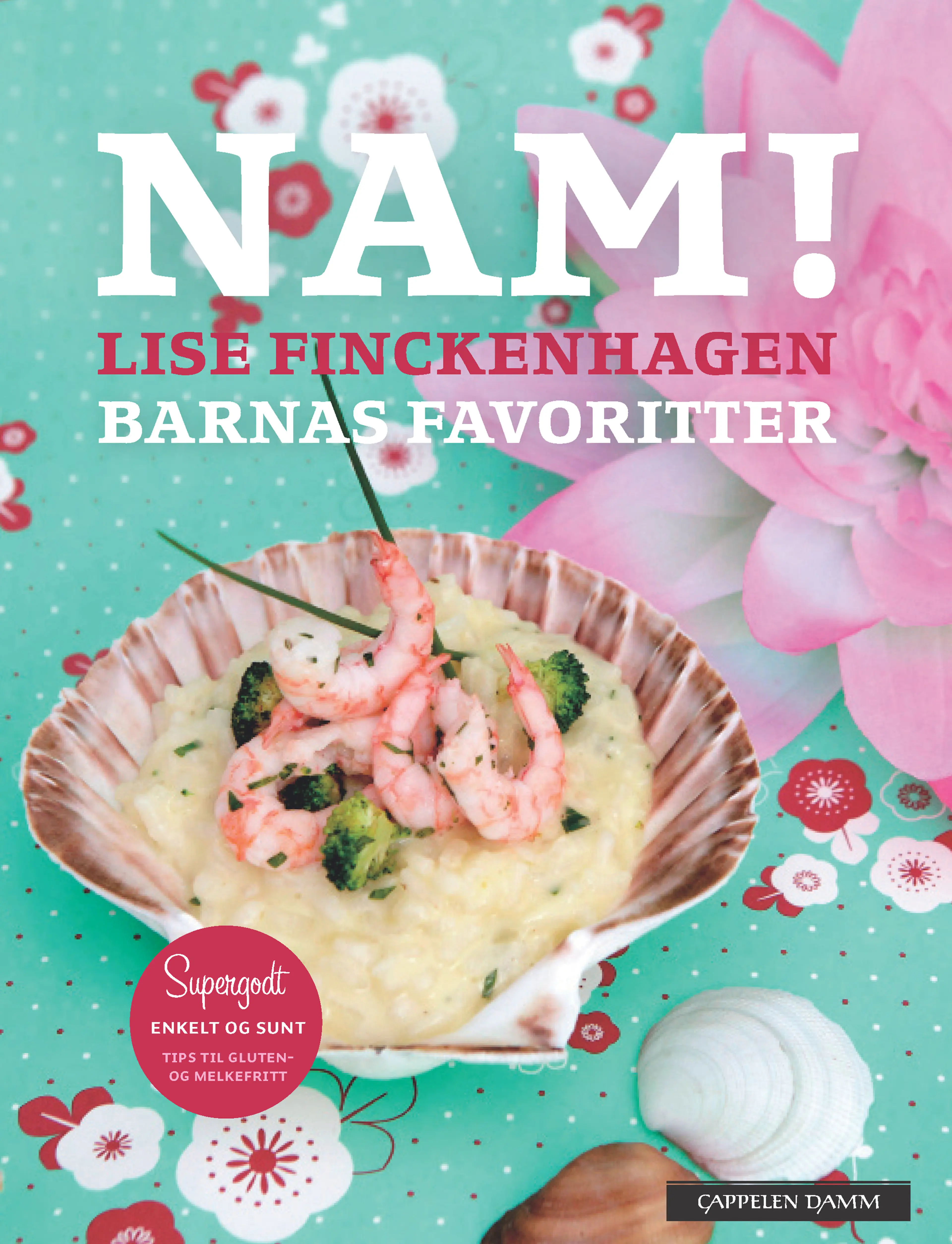 Omslag Nam! av Lise Finckenhagen (Innbundet)