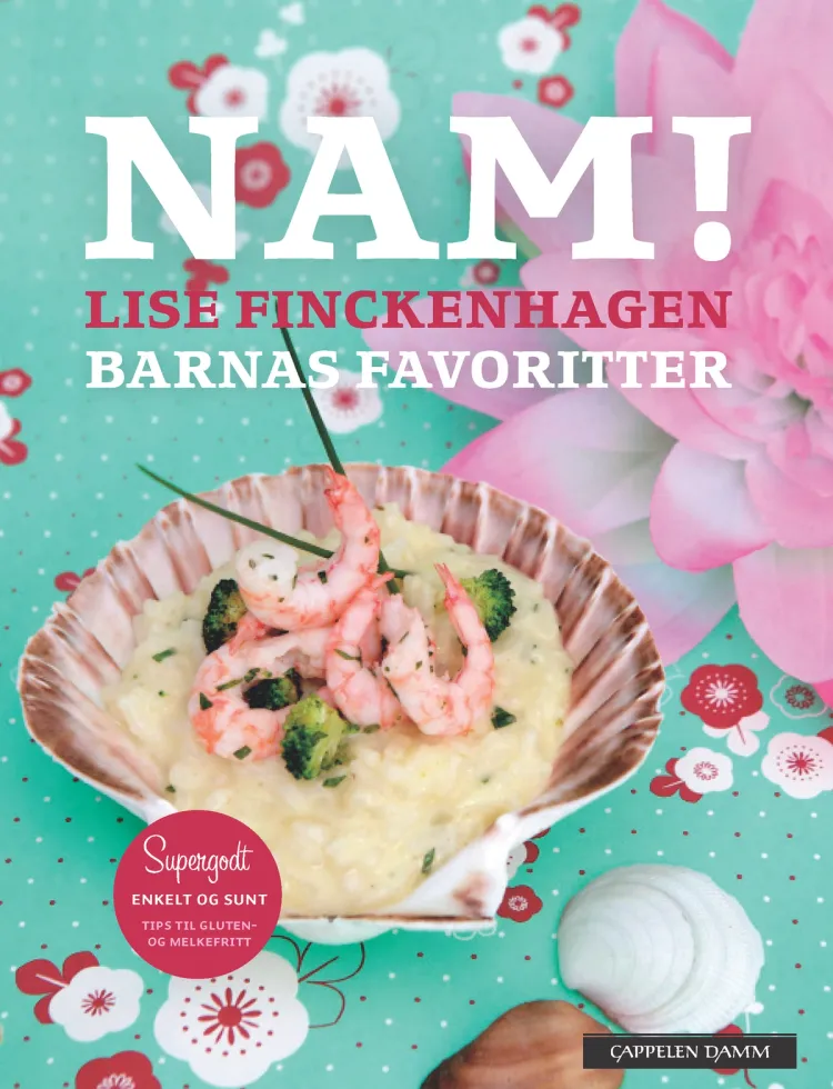 Omslag Nam! av Lise Finckenhagen (Innbundet)