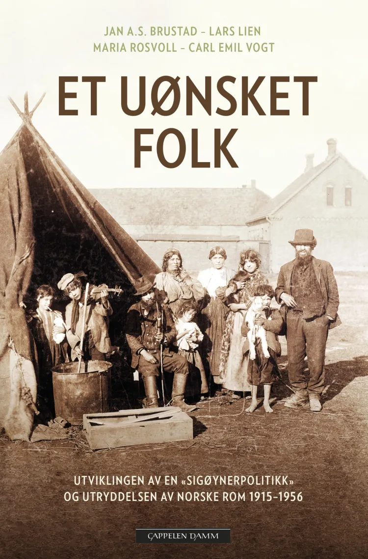 Omslag Et uønsket folk av Carl Emil Vogt, Lars Lien, Jan Alexander Svoboda Brustad og Maria Rosvoll (Ebok)