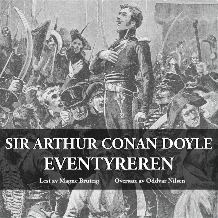 Omslag Eventyreren av Sir Arthur Conan Doyle (Lydbok)