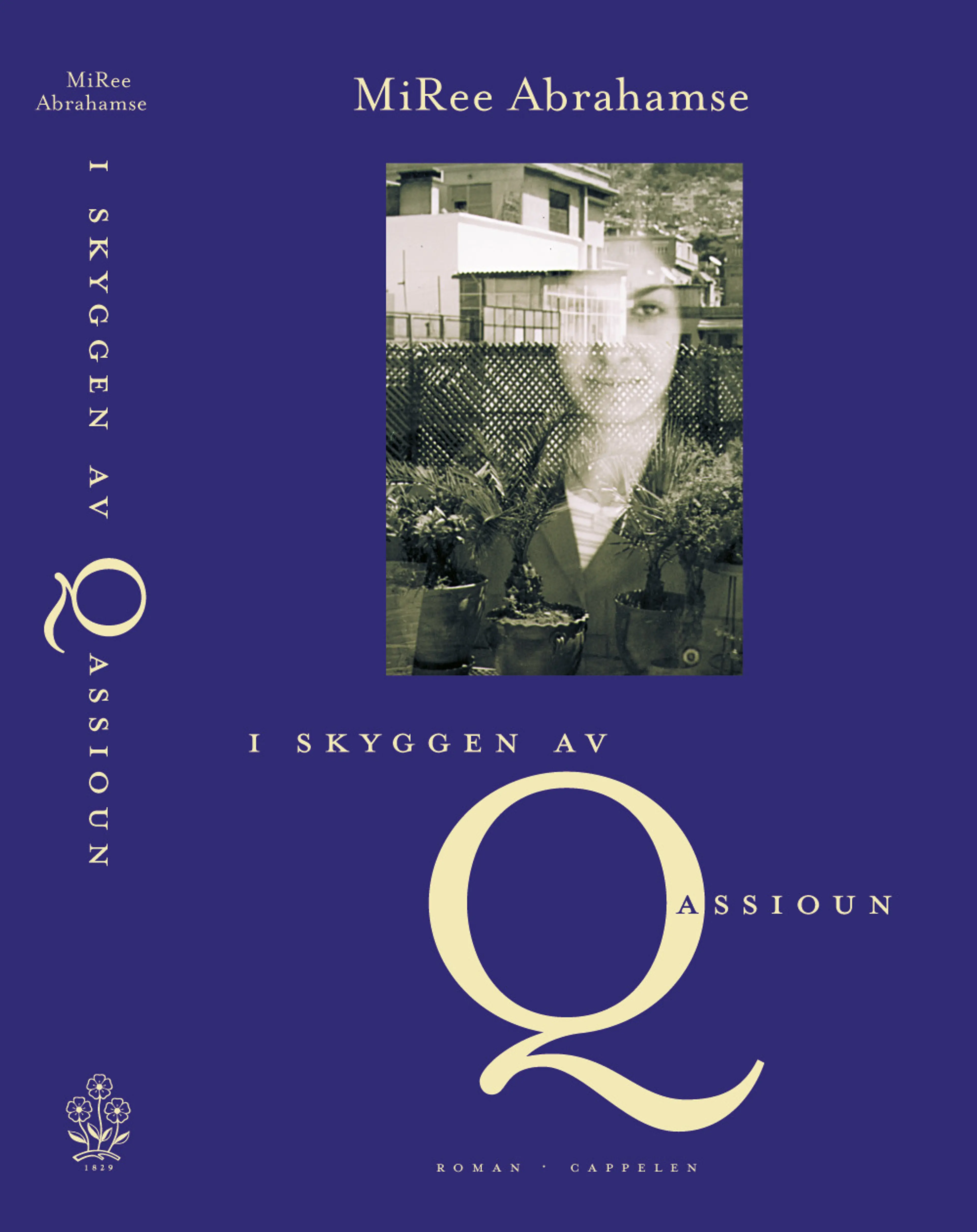 Omslag I skyggen av Qassioun av MiRee Abrahamsen (Innbundet)