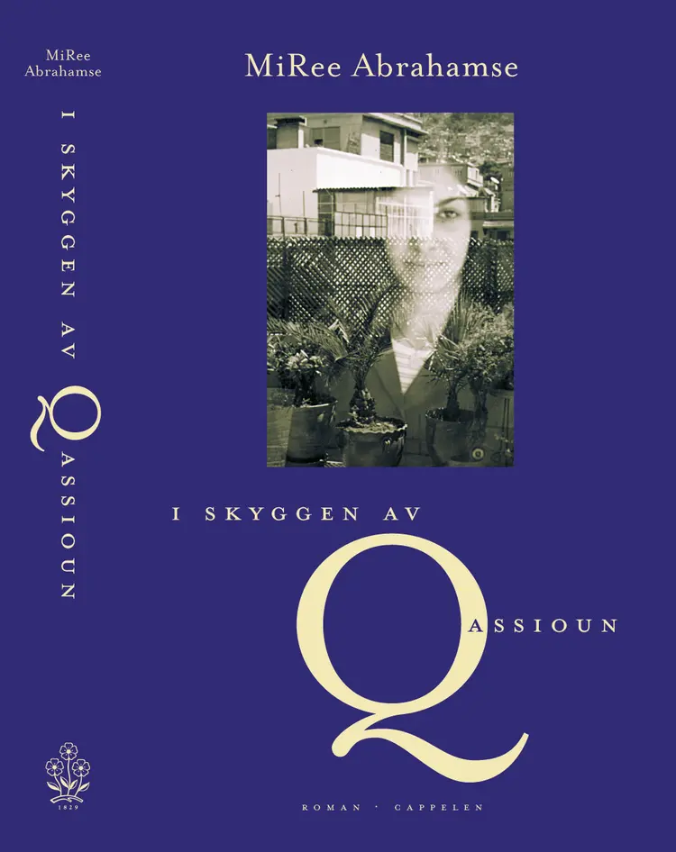 Omslag I skyggen av Qassioun av MiRee Abrahamsen (Innbundet)