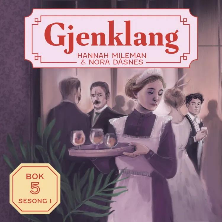 Omslag Høst i Kristiania av Nora Dåsnes og Hannah Mileman (Lydbok)