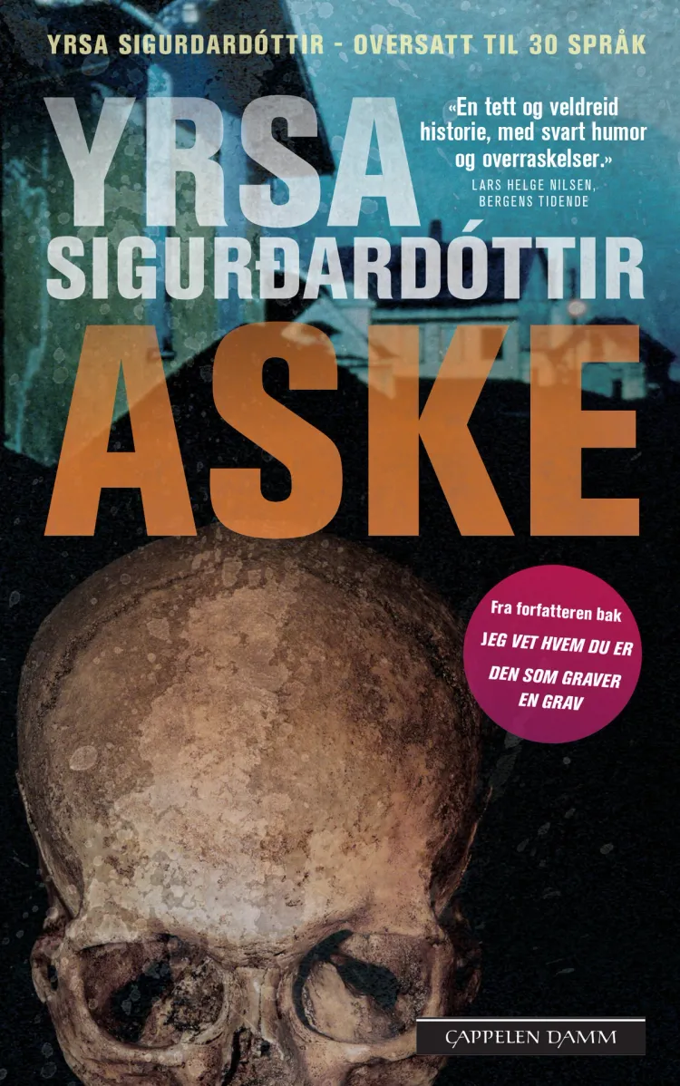 Omslag Aske av Yrsa Sigurdardóttir (Heftet)