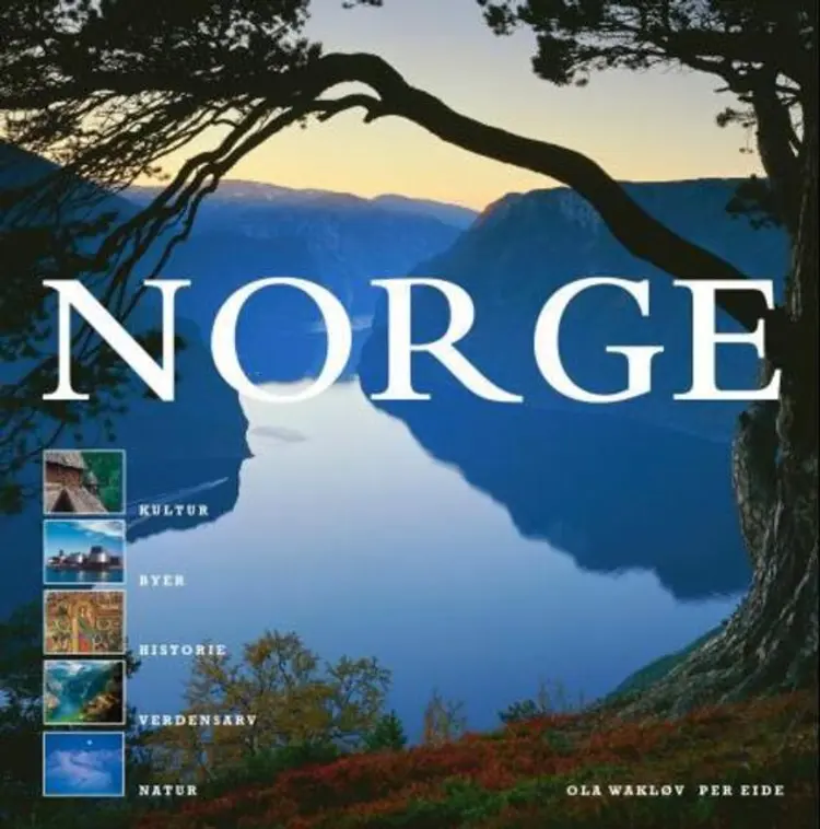 Omslag Norge av Ola Wakløv og Per Eide (Innbundet)
