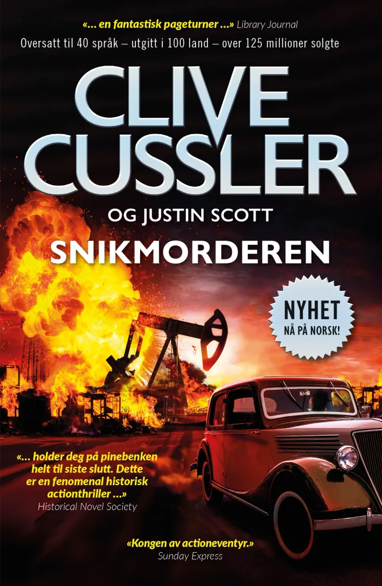Omslag Snikmorderen av Clive Cussler (Ebok)