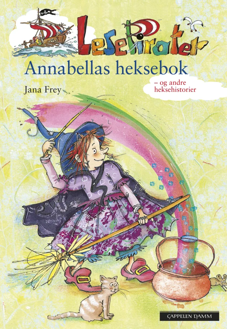 Omslag Annabellas heksebok av Jana Frey (Innbundet)