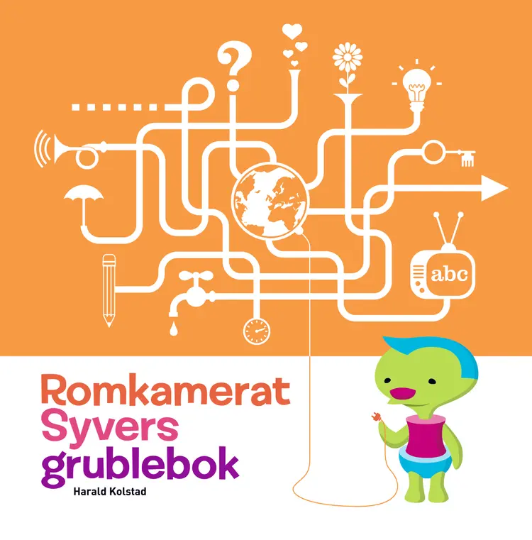 Omslag Romkamerat Syvers grublebok av Harald Kolstad (Heftet)