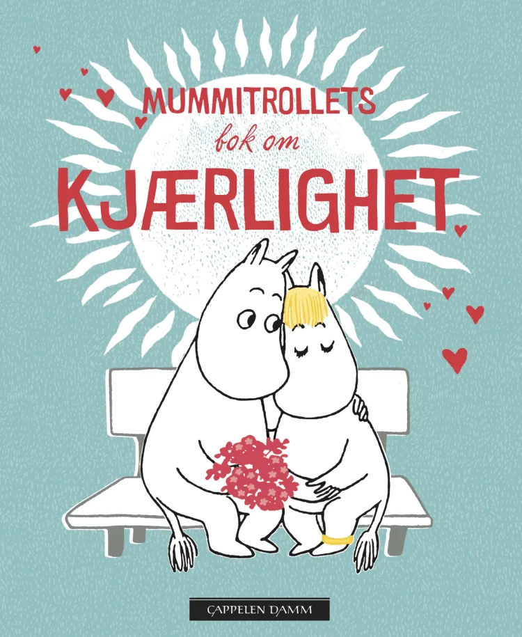 Omslag Mummitrollets bok om kjærlighet (Innbundet)