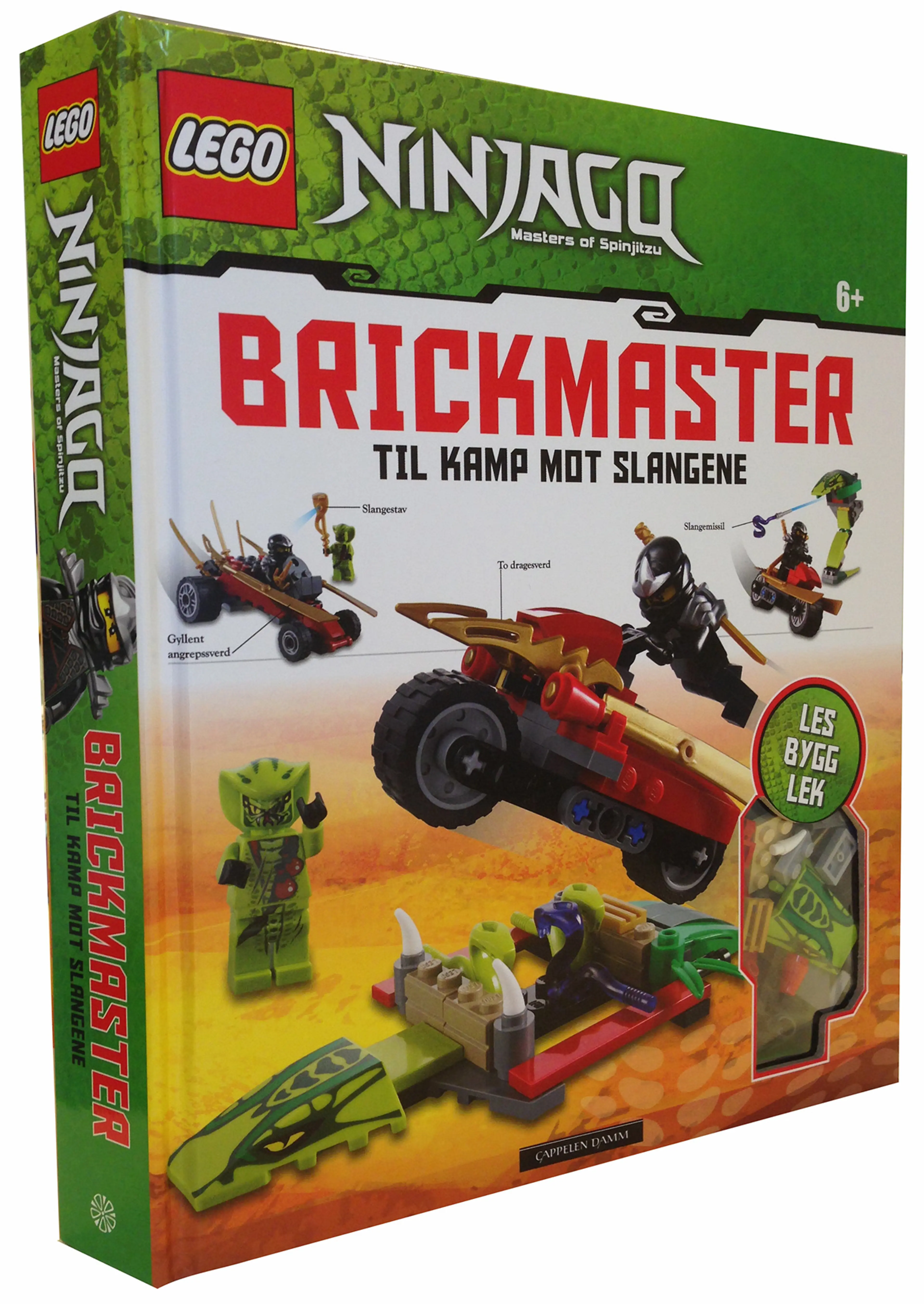 Omslag LEGO® Ninjago Brickmaster (Innbundet)