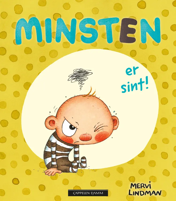 Omslag Minsten er sint! av Mervi Lindman (Innbundet)