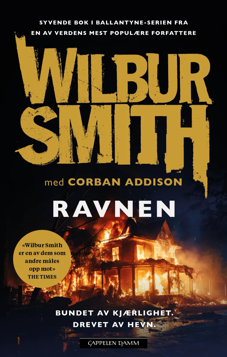 Omslag Ravnen av Wilbur Smith (Innbundet)