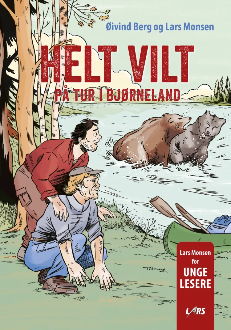 Omslag Helt vilt av Øivind Berg og Lars Monsen (Innbundet)