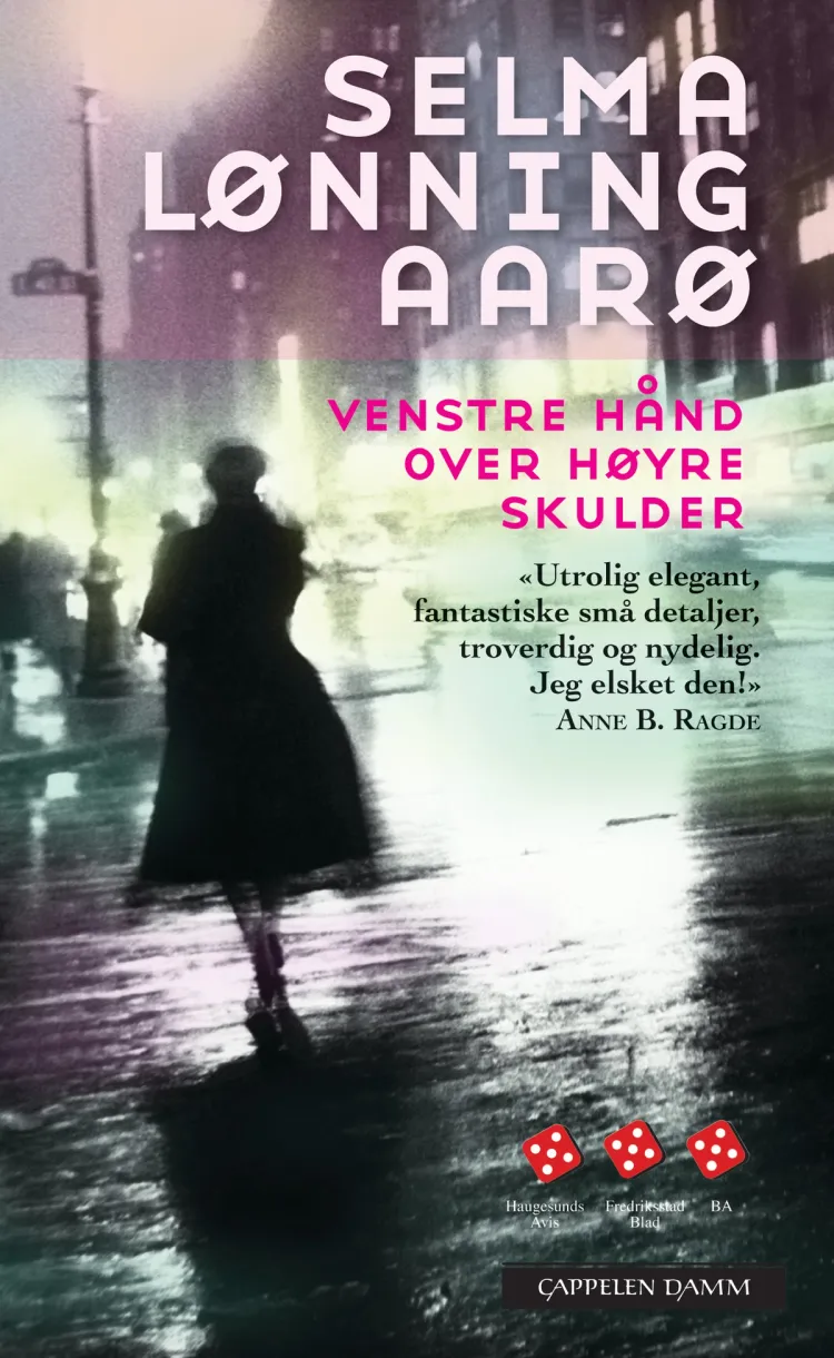 Omslag Venstre hånd over høyre skulder av Selma Lønning Aarø (Heftet)