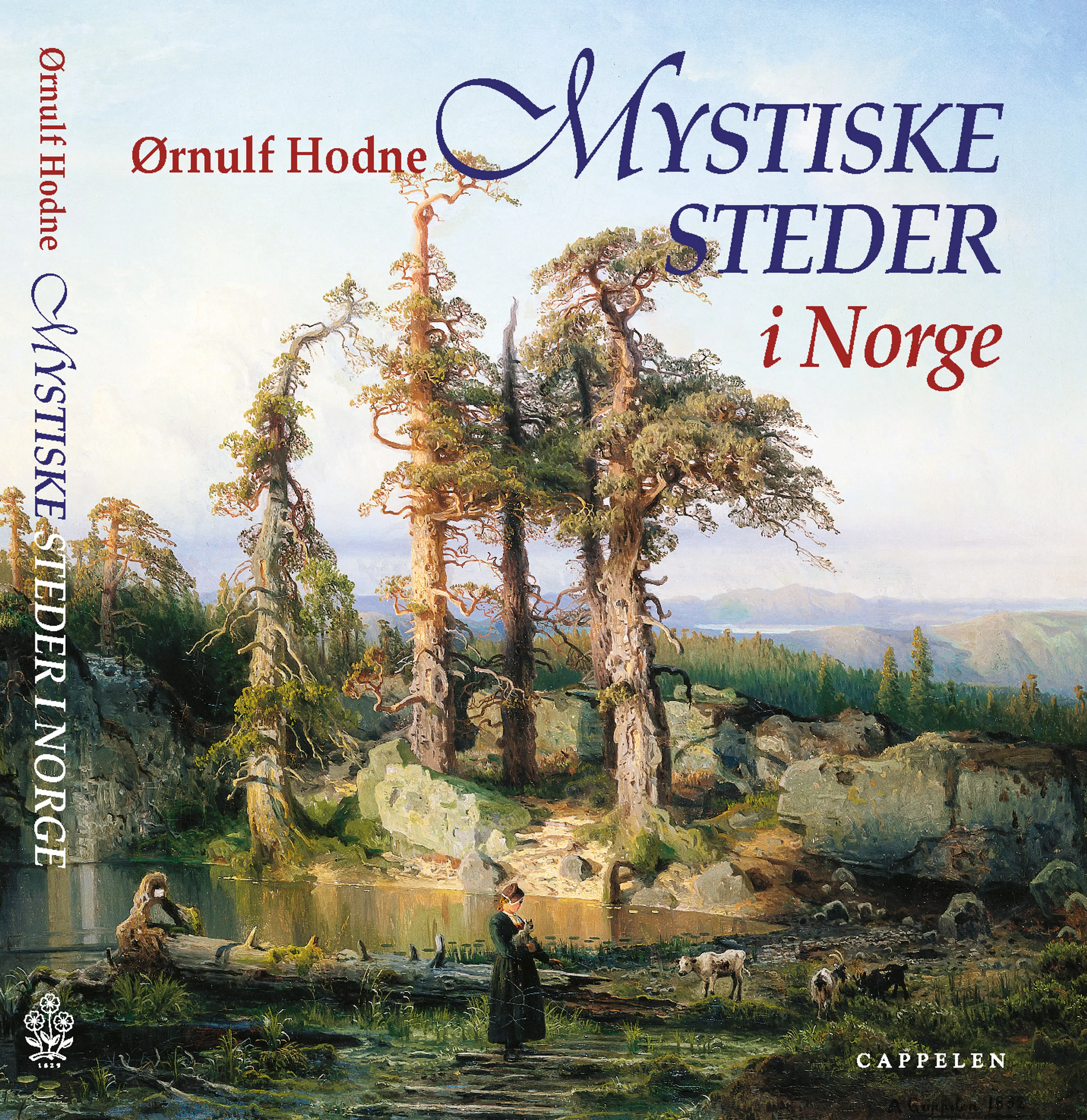 Omslag Mystiske steder i Norge av Ørnulf Hodne (Innbundet)