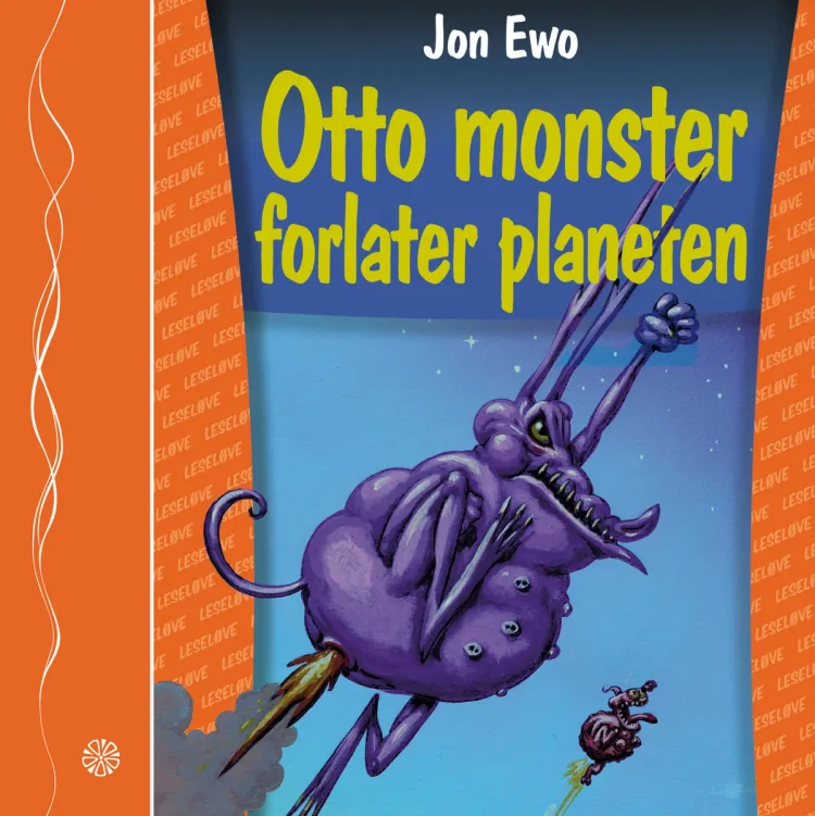 Omslag Otto Monster forlater planeten av Jon Ewo (Lydbok)
