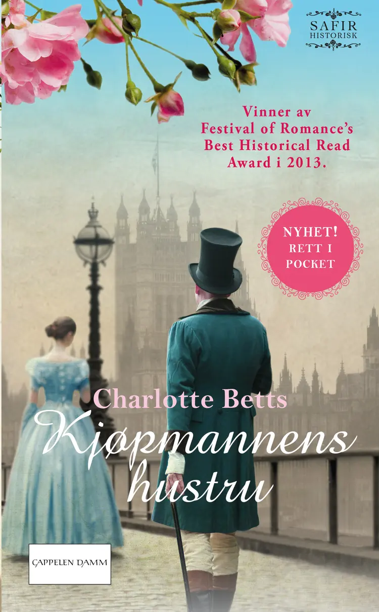 Omslag Kjøpmannens hustru av Charlotte Betts (Ebok)