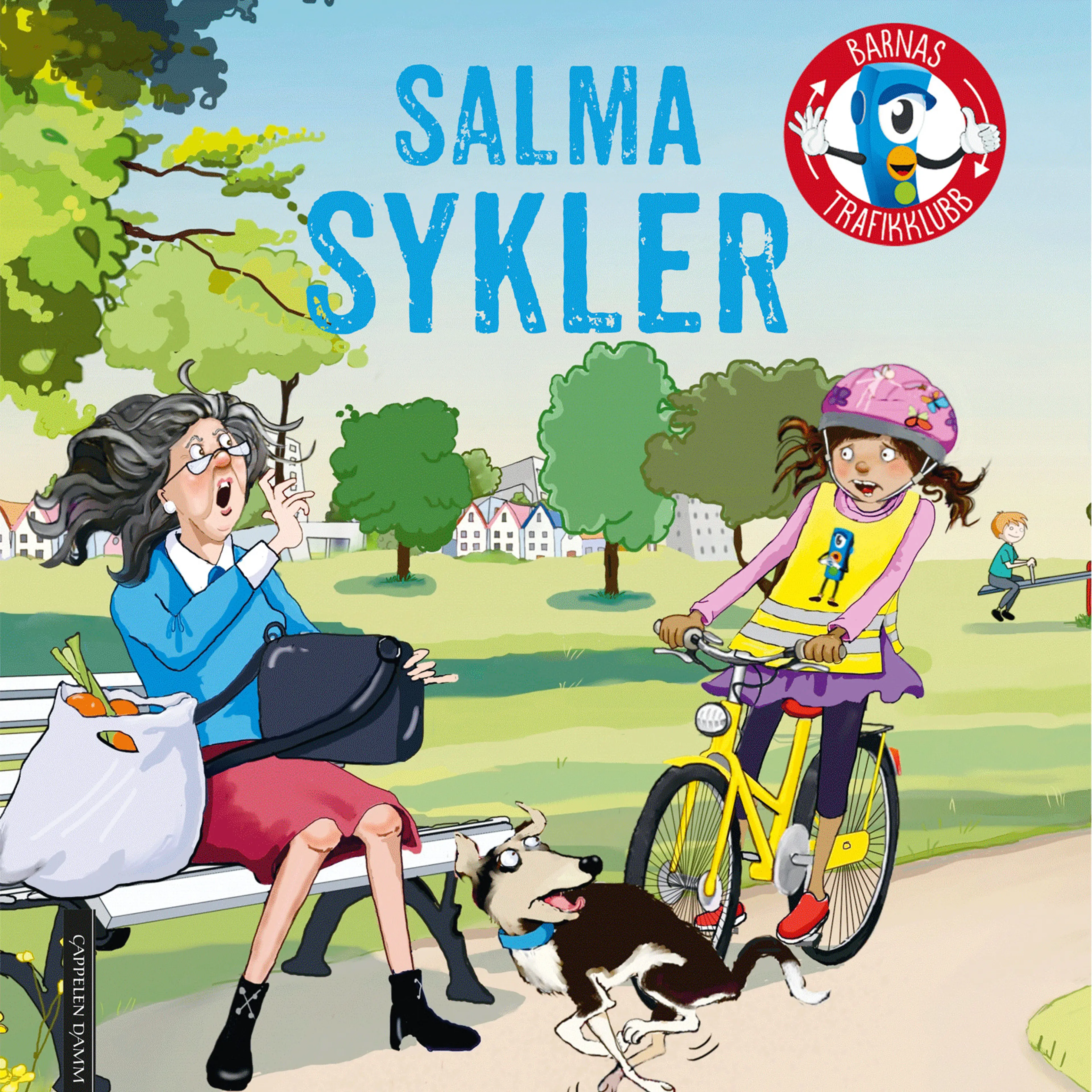 Omslag Salma sykler av Carsten Flink (Lydbok)
