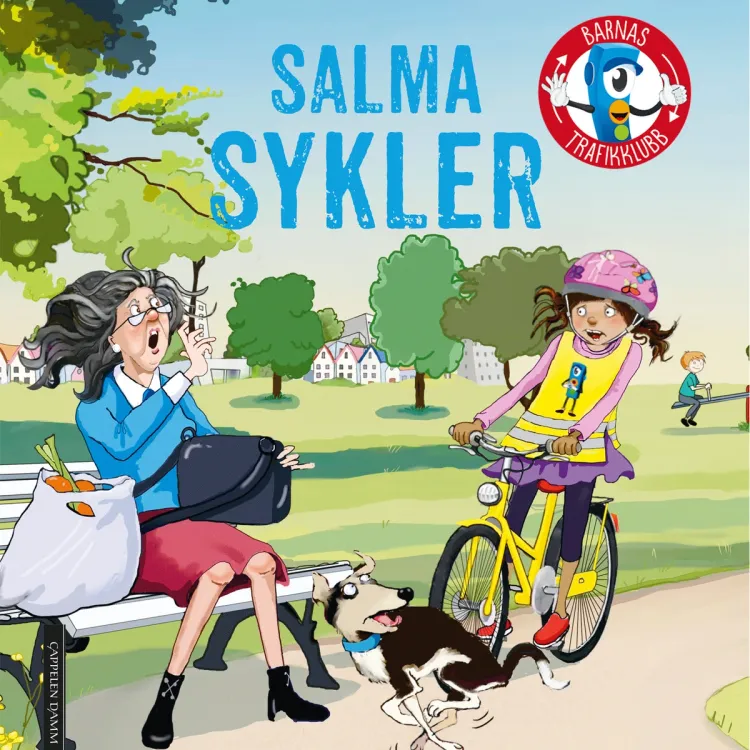 Omslag Salma sykler av Carsten Flink (Lydbok)
