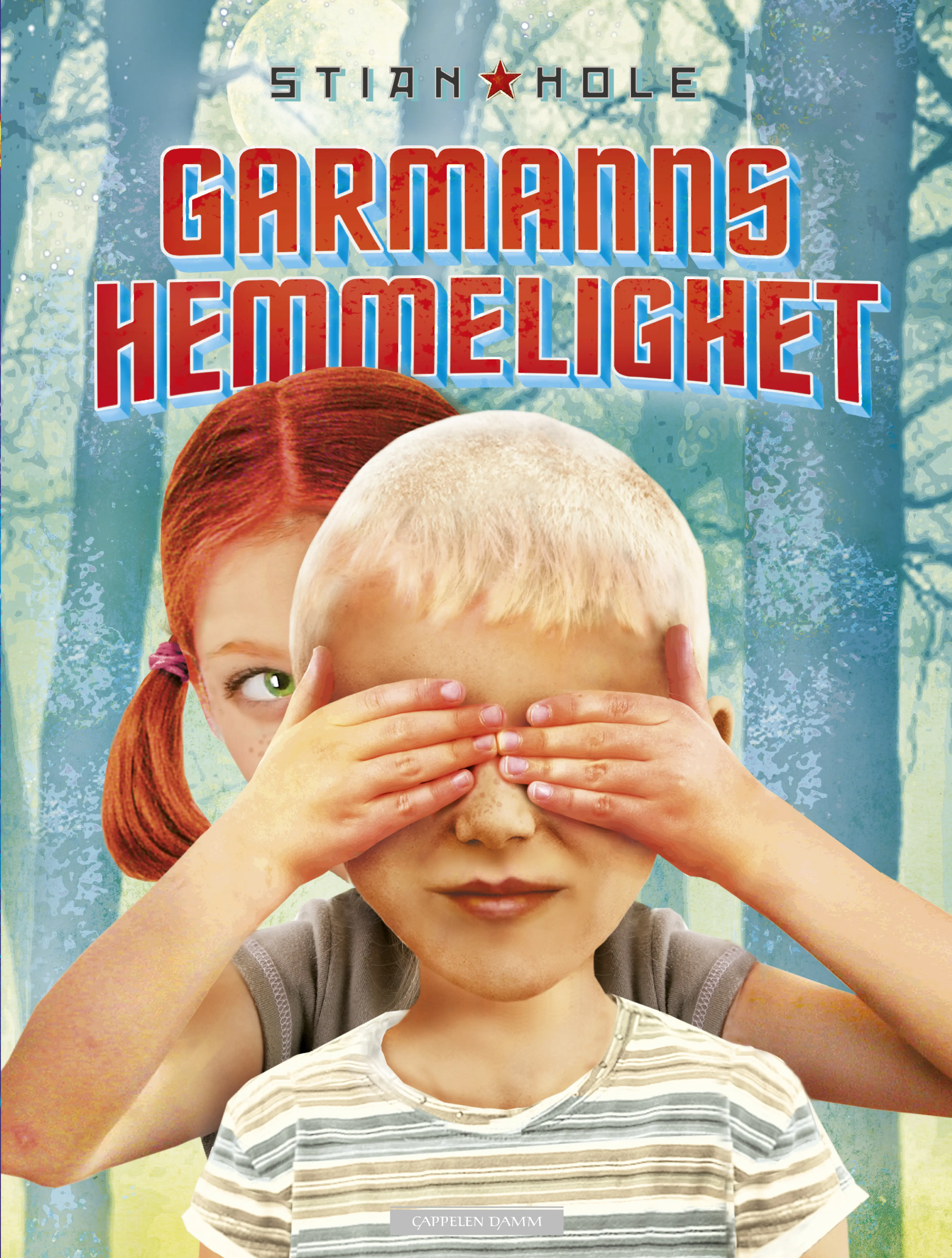 Omslag Garmanns hemmelighet av Stian Hole (Innbundet)