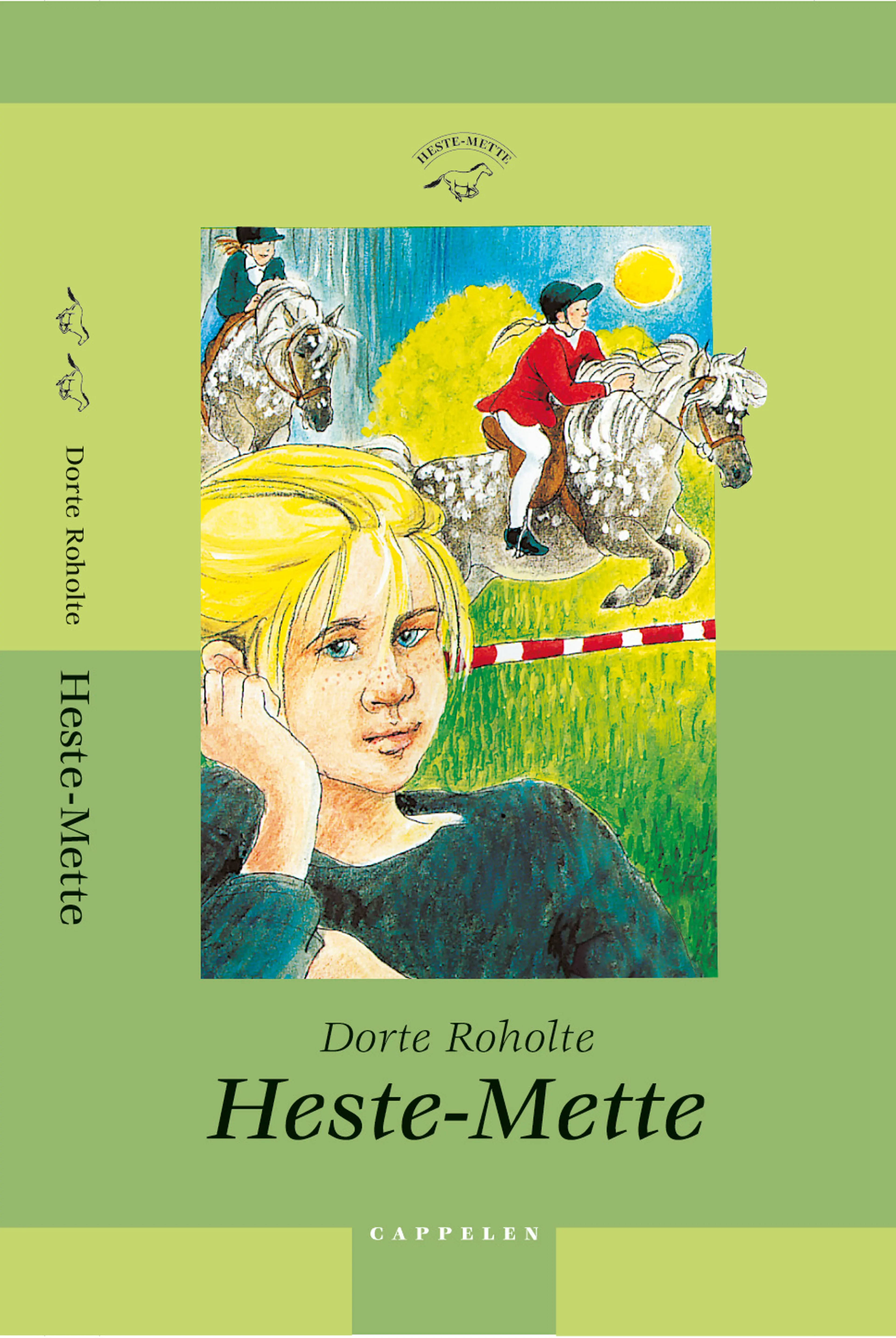 Omslag Heste-mette av Roholte Dorte (Innbundet)