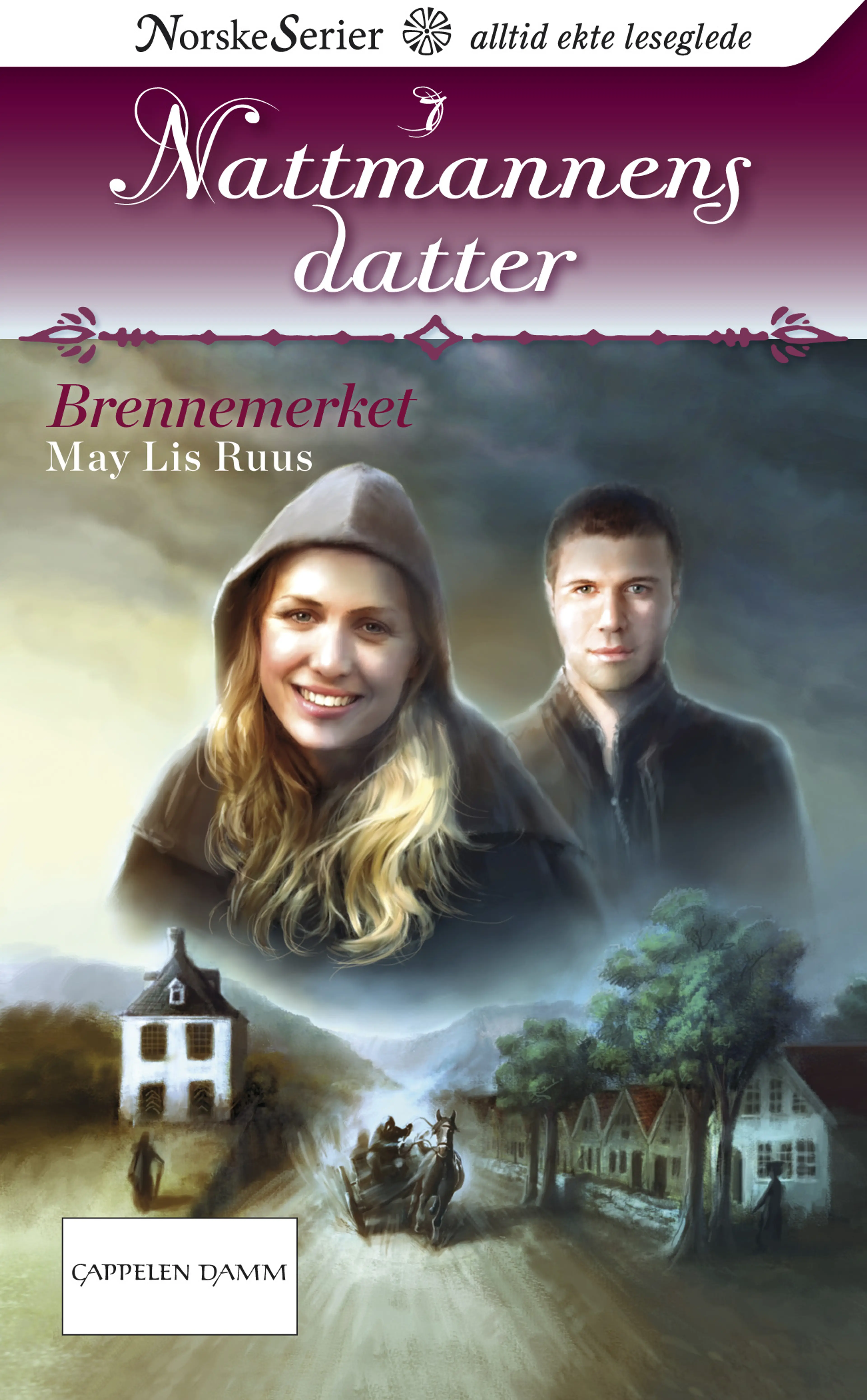 Omslag Brennemerket av May Lis Ruus (Heftet)