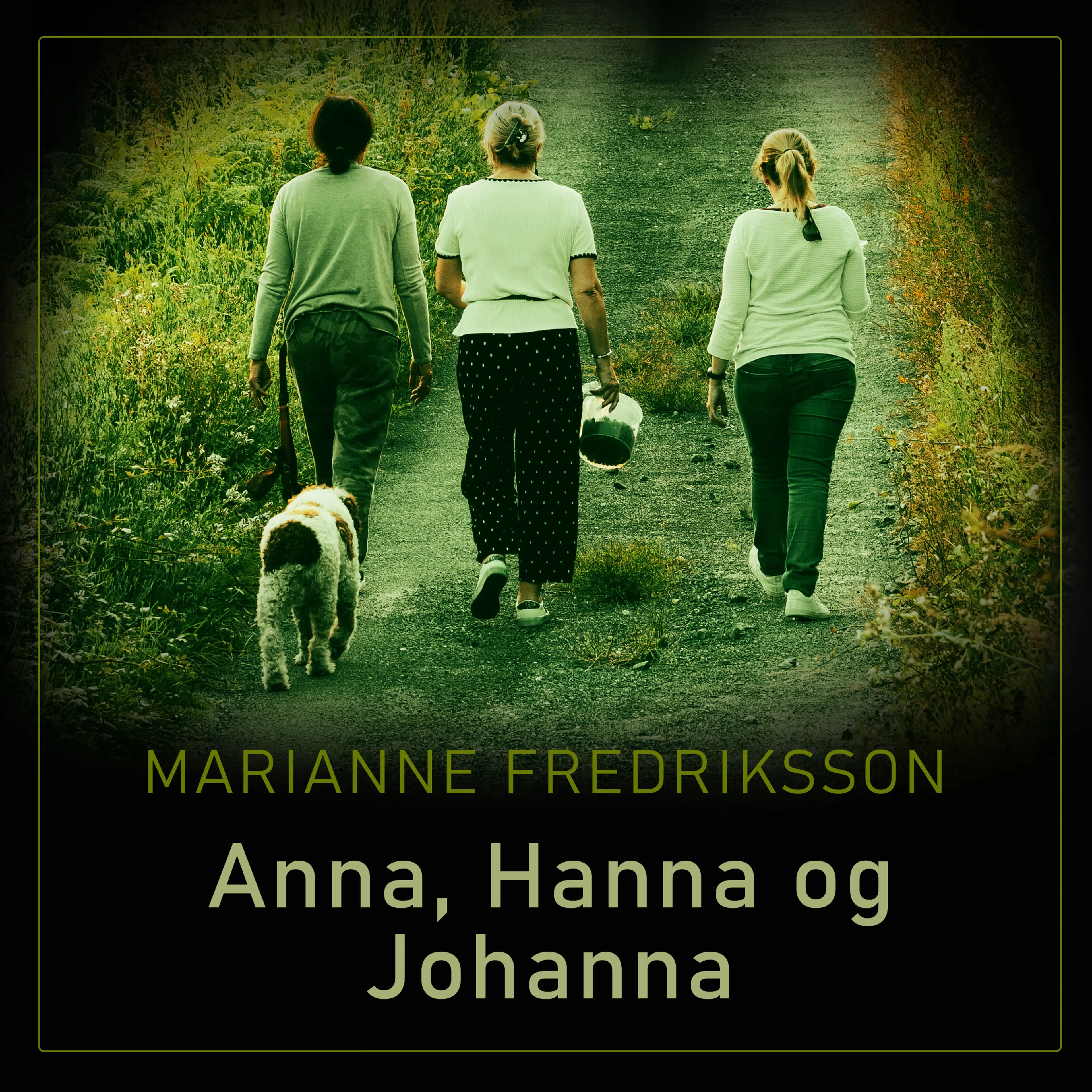 Omslag Anna, Hanna og Johanna av Marianne Fredriksson (Lydbok)