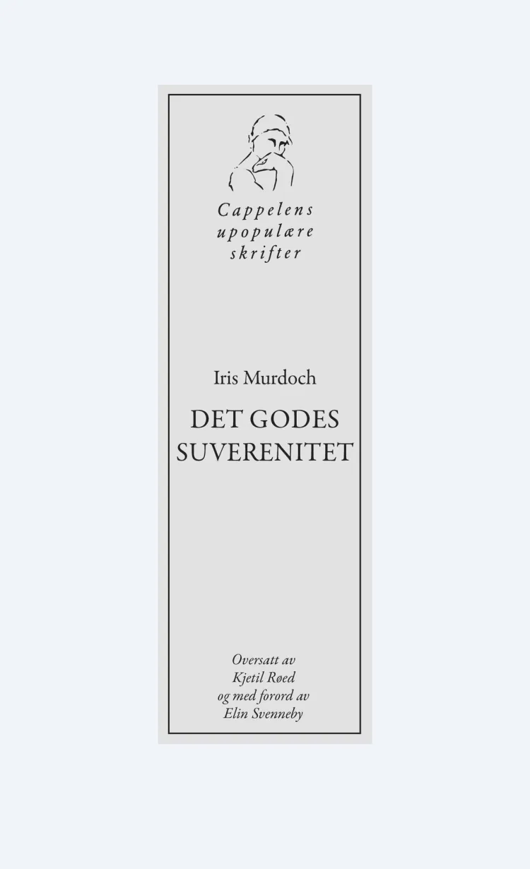 Omslag Det godes suverenitet av Iris Murdoch (Heftet)