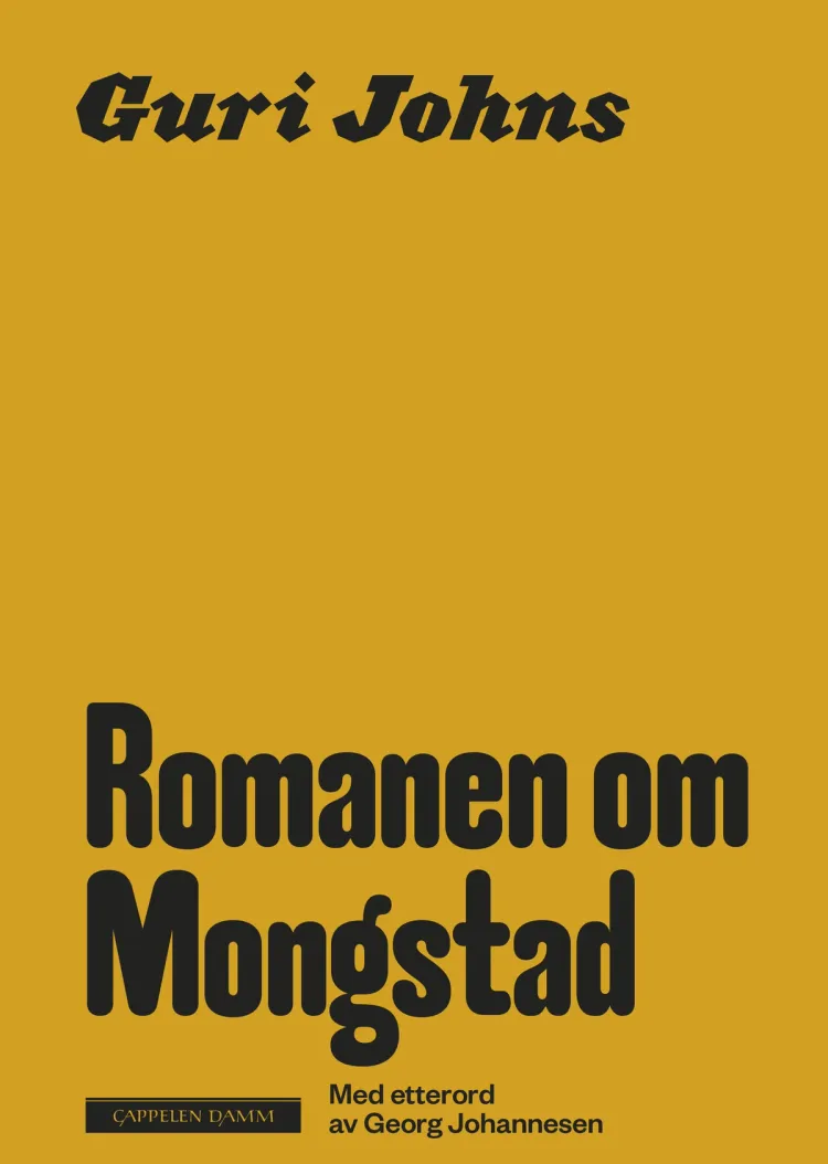 Omslag Romanen om Mongstad av Georg Johannesen (Heftet)