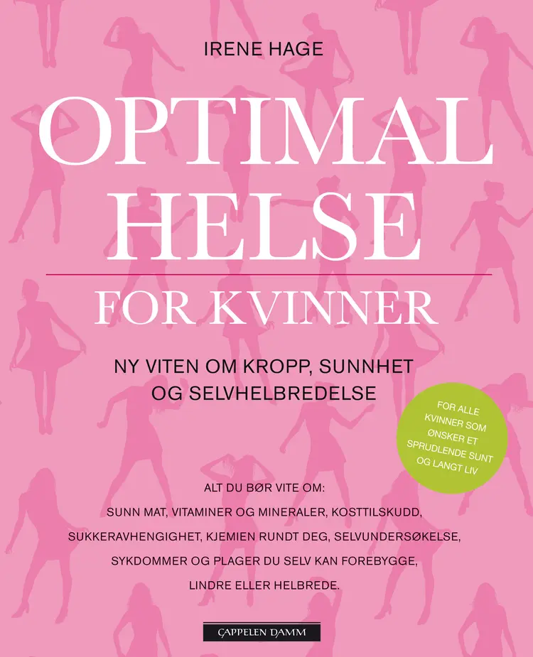 Omslag Optimal helse for kvinner av Irene Hage (Innbundet)