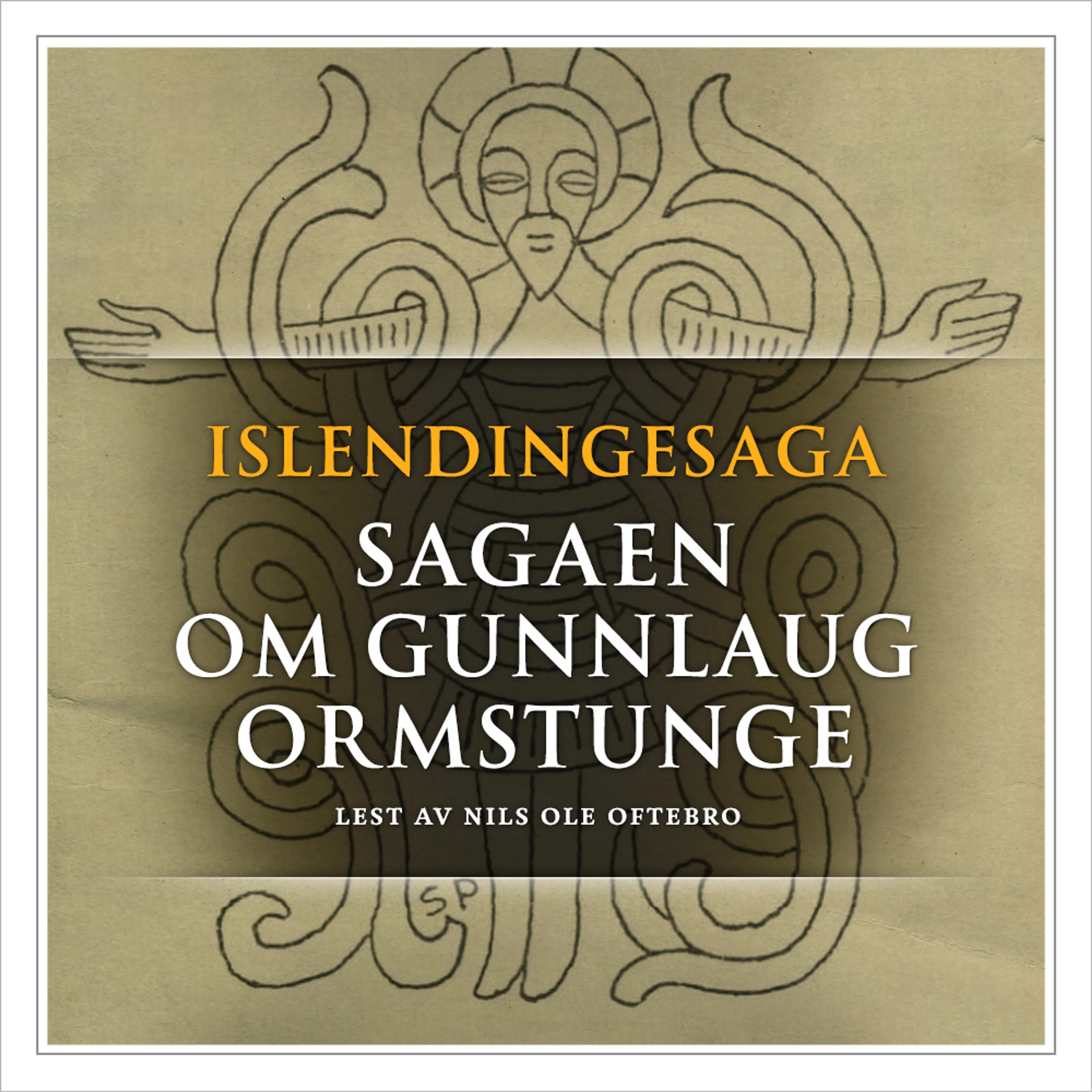 Omslag Sagaen om Gunlaug Ormstunge av Flere (Lydbok)